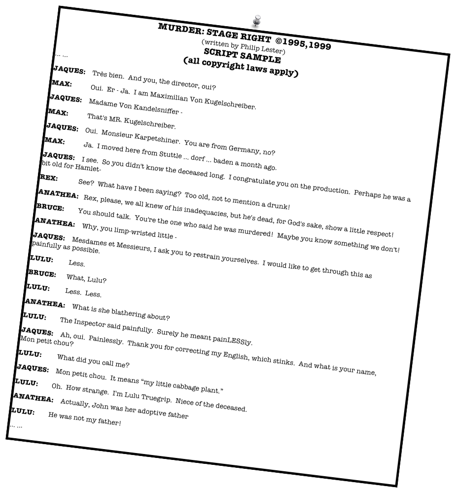 free murder mystery script pdf